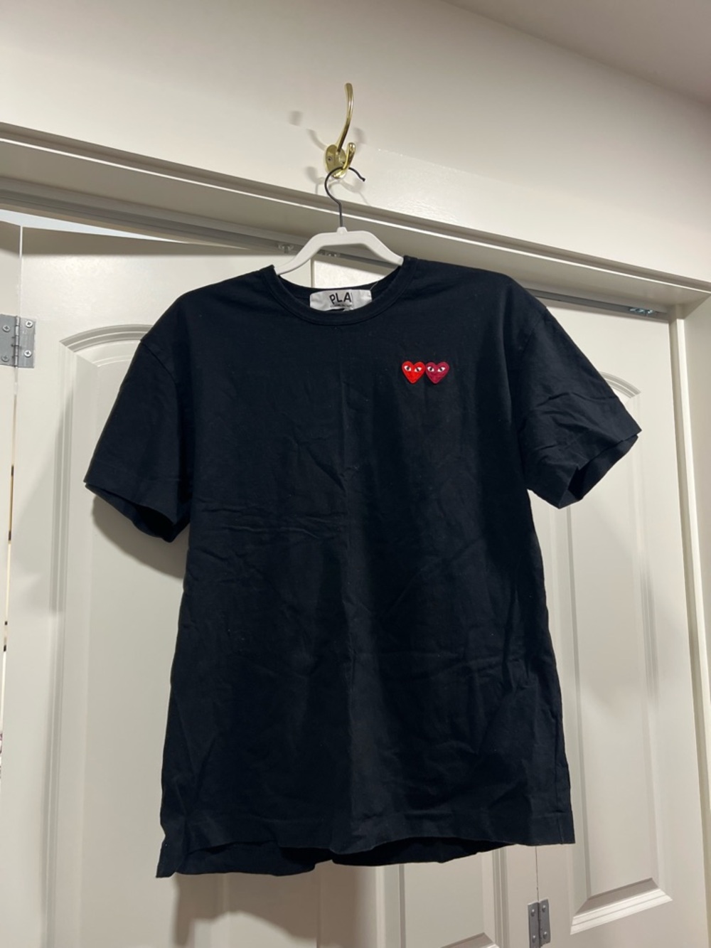❌SOLD❌ COMME DES GARÇONS Crew Neck Tee — Men’s XXL — USED — SEE MEASUREMENTS